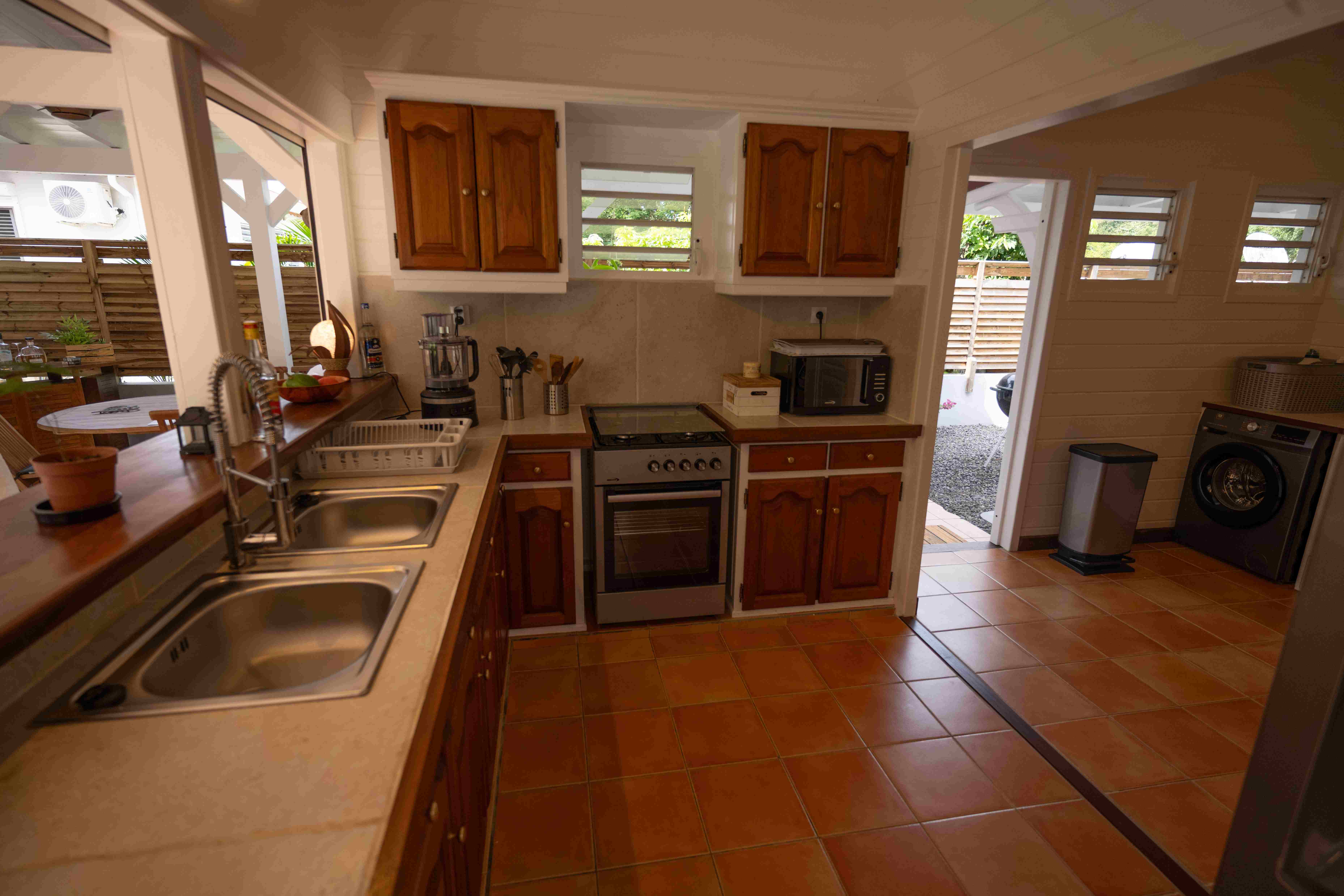 Cuisine moderne et équipée