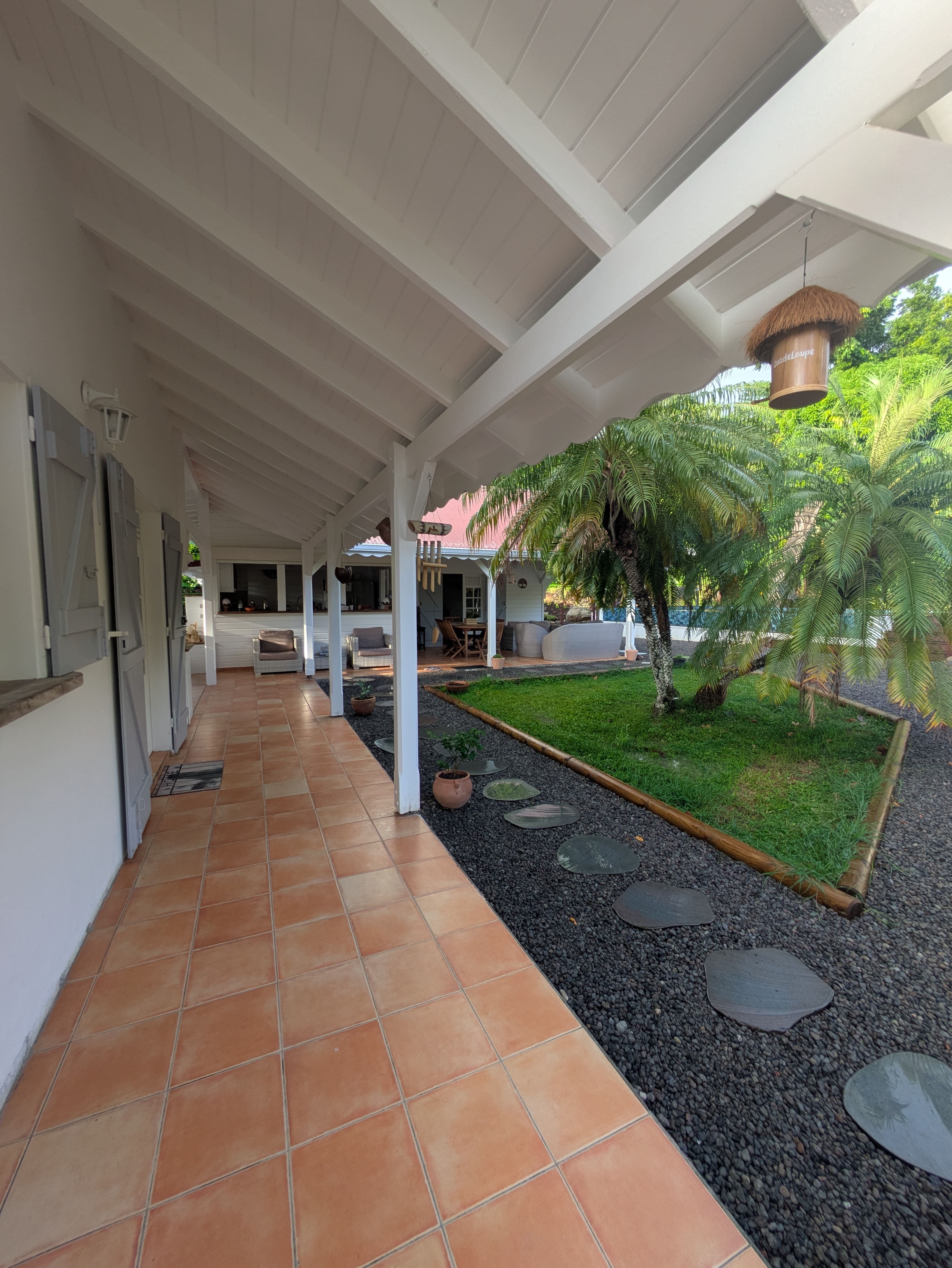 Extérieur de la villa Iguana