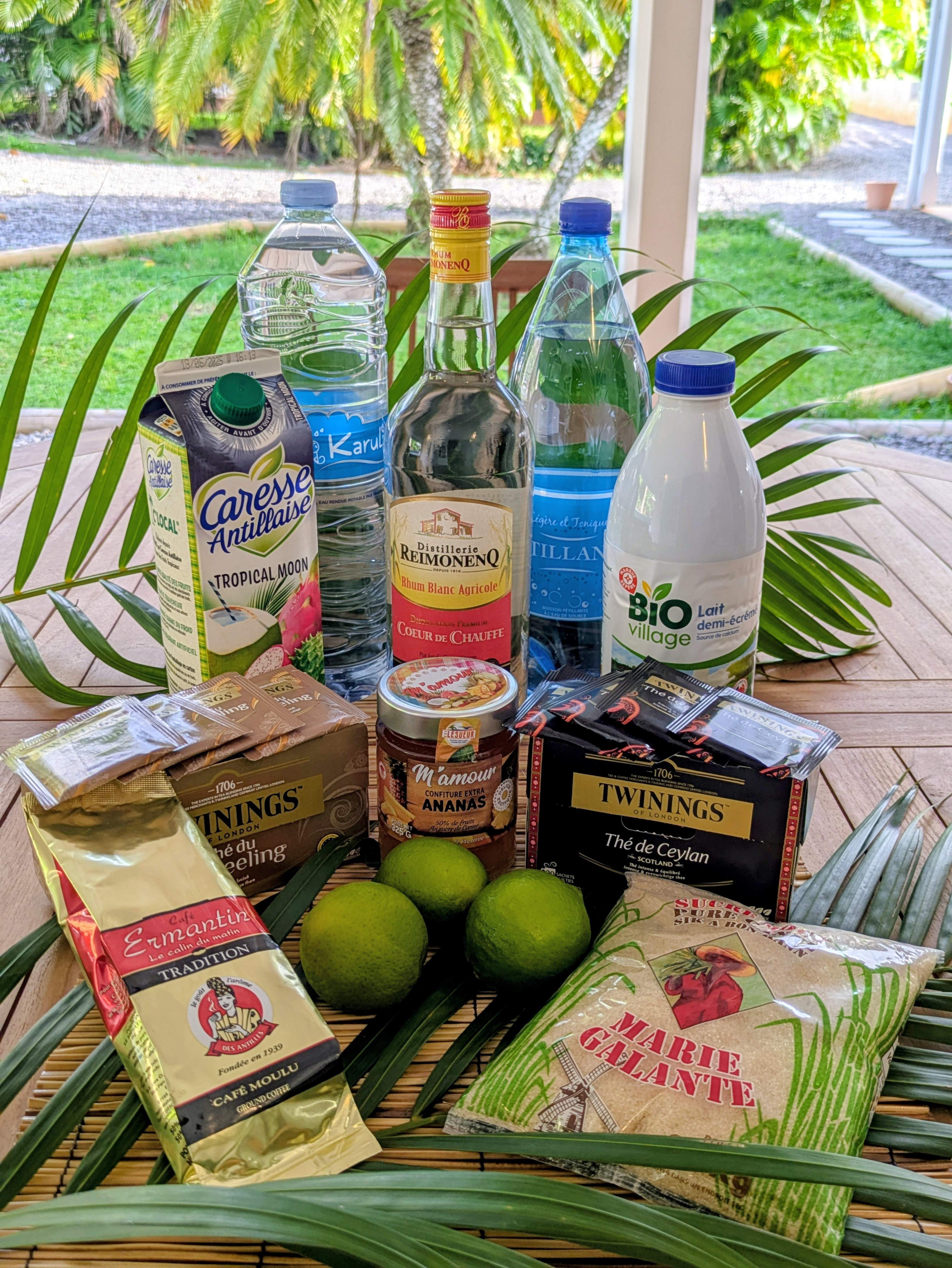 Panier d'accueil offert à votre arrivée